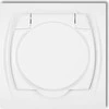 Karlik Elektrotechnik LGPB-1zp LOGO Lizdas bryzgoszczelne su/u (klapka balta) balta LGPB-1zp