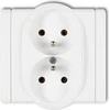 Karlik Elektrotechnik FGP-2zp FLEXI Lizdas double su/u balta FGP-2zp