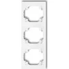 Karlik Elektrotechnik LRV-3 LOGO Vertikalus trigubas rėmas balta LRV-3