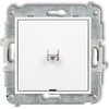 Karlik Elektrotechnik Karlik MINI vienos Amerikos stiliaus balta MPRUS-1 jungtis