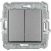 Karlik Mini žvakidės jungtis sidabro metalo (7MWP-2)