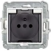 Karlik Elektrotechnik Karlik MINI Purslams atsparus lizdas su/iš IP44 su langinėmis, dūmų sklendė, balta MGPB-1zdp