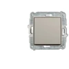 Karlik Elektrotechnik 60MWP-6.1 MINI Kryžminio jungiklio mechanizmas (vienas klavišas be piktogramos) taupe 60MWP-6.1