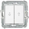 Karlik Mini aklas mygtukas balta (MWP-8)