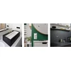 Karlik Elektrotechnik 25MR-5 MINI Universalus penkių dalių rėmas pagamintas iš plastiko, matinės baltos spalvos 25MR-5