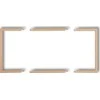 Karlik Elektrotechnik 8DRW-2 Dvigubas užpildymo rėmas DECO serija auksinė metalinė 8DRW-2