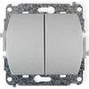Karlik Elektrotechnik 5WP-2 TREND žvakidės jungiklis sidabrinė 5WP-2
