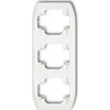 Karlik Elektrotechnik Karlik Tendencija vertikaliai Langelis Triple Baltas (RV-3)