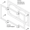 Karlik Elektrotechnik 12DRW-4 Keturvietis užpildymo rėmas DECO series juoda matt 12DRW-4