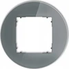 Karlik Elektrotechnik Karlik Vieno rėmo Karlik Icon 28-28-IRSO-1 universalus apvalus stiklo efektas, matinis grafitas