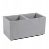 Lamela Gėlių stovas KARO 800x400x400 betonas ECO recycled - šviesiai pilkas betonas LA936-70 Lamela