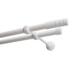 Karpol Dvigubas karnizas FI 19 MM baltas 480 CM Techno Kowalski