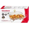 Podgrzewacz Maisto šildytuvas, stiklinis, nerūdijantis plienas, 3 l, Klausberg, kb-7921