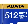 ADATA 512 GB Micro SDXC atminties kortelė