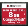 Atminties kortelė AgfaPhoto Compact Flash 8GB didelės spartos 233x MLC