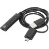 Manhattan Adapteris karta dźwiękowa USB-C/USB-A na Jack 3.5mm TRRS M/F