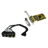 Karta EXSYS EX-41388 8S Serial RS232 PCI su kablem Octopus i laikikliu LowProfile