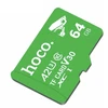 Atminties kortelė Micro SD 64GB class 10 UH-1 U3 V30 A2 Hoco žalias