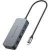 Karta jungiama į tinklą Conceptronic CONCEPTRONIC Adapteris USB-C->2xGbE+2xUSB-A3.2 5Gbs 0.30m gr