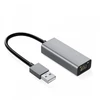 Ibox Adapteris aluminiowy RJ45 do USB Typ-A 10/100/1000 Mb/s
