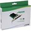 Karta jungiama į tinklą InLine ® Quad Gigabit karta jungiama į tinklą 4x RJ45 1 Gb/s PCIe x1