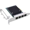 Karta jungiama į tinklą InLine Quad Gigabit karta jungiama į tinklą 4x RJ45 2,5Gb/s PCIe x4 inkl. low profile