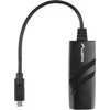LANBERG NC-1000-02 Adapteris Lan Card USB Typ-C 3.1 – RJ45 1GB ant kabelio