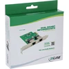 Karta jungiama į tinklą Level One Games InLine® Dual Gigabit karta jungiama į tinklą, 2x RJ45 1Gb/s, PCIe x1, w tym. blacha slotowa LP