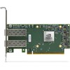 Nvidia ConnectX-6 Dx EN, Vidinis, Laidinis, PCI Express, Šviesolaidis, 100000 Mbit/s, Žalia, Pilka