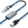 Karta jungiama į tinklą Reagle Przejściówka USB 3.2 Ethernet adapter Karta jungiama į tinklą LAN RJ45 2,5Gb/s 5M REAGLE