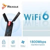 Karta jungiama į tinklą Reagle WiFi 6 AX 1800Mbps 2,4GHz 5GHz