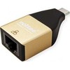 Roline ROLINE Adapteris/keitiklis USB C RJ45 F/M Gigabit Ethernet tinklo plokštė