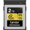 „Lexar Professional Gold CFexpress“ 2 TB atminties kortelė (LCXEXP4002T-RNENG)