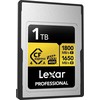 „Lexar Professional Gold CFexpress“ 1 TB atminties kortelė (LCAGOLD001T-RNENG)