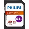 Atminties kortelė „Philips“ SDXC kortelė 64 GB, 10 klasės UHS-I U3 V30 A1