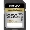 PNY Elite Performance SDXC 256 GB 10 klasės UHS-I/U3 atminties kortelė (SD256ELIPER-EF)
