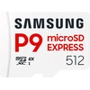 Samsung P9 Express 512 GB MicroSD kortelė matoma iš priekio