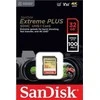 SanDisk Extreme PLUS 32 GB SDHC atminties kortelė + 2 metai RescuePRO Deluxe iki 100 MB/s ir 60 MB/s skaitymo / rašymo greitis, UHS-I, 10 klasė, U3, V30, EAN: 619659189433
