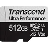 Atminties kortelė Karta Transcend 340S Micro SDXC 512 GB Class 10 UHS-I/U3 A2 V30 (TS512GUSD340S)