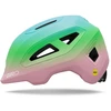 Giro vaikiškas šalmas GIRO SCAMP MIPS II matinės šviesiai rožinės/žalios spalvos, išblukęs, S dydis (49-53 cm) [GR-39347-E10-S]