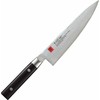 KASUMI Japoniškas Chef peilis, ilgis 20 cm, Damasko plienas DAMASCUS