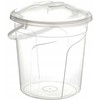 Usorteret Katex Wiadro apvalus su dangteliu 10l transparentne 30x30 cm