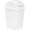 Katex Atverčiamas konteineris SLIM 10 l – balta 240x195x365 mm