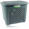 Katex Šiukšliadėžė RATTAN 19L pelenų 28x36x28cm