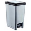 Šiukšliadėžė Katex Pojemnik su pedałem slim 10 l 200x265x345 mm (010416)