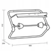 KATRIN Wall Dispenser Juodas Metal