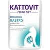 Drėgnas Kačių Maistas - Kattovit Feline Diet Gastro antiena Su Ryžiais 85g