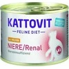 Drėgnas Kačių Maistas - KATTOVIT Feline Diet Niere/Renal Vištiena, 185g