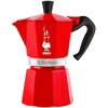 Raudonas Bialetti Moka Express 6tz kavinukas