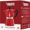 Bialetti Moka Express Nutcracker 6tz raudona